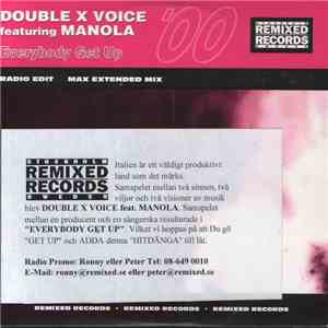 Double X Voice Feat. Manola - Everybody Get Up download free