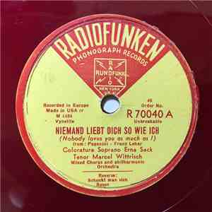 Erna Sack / Marcel Wittrisch - Niemand Liebt Dich So Wie Ich / Schenkt Man Sich Rosen In Tirol download free