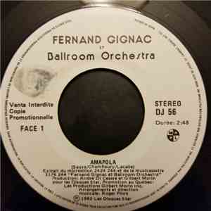 Fernand Gignac Et Ballroom Orchestra - Amapola download free