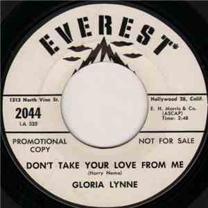 Gloria Lynne - Don't Take Your Love From Me download free