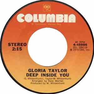 Gloria Taylor - Deep Inside You / World That's Not Real download free