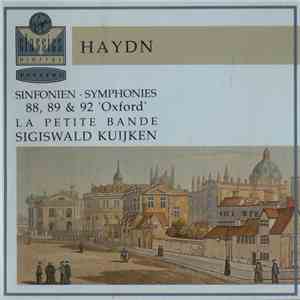 Haydn, La Petite Bande, Sigiswald Kuijken - Sinfonien - Symphonies 88, 89, 92 'Oxford' download free