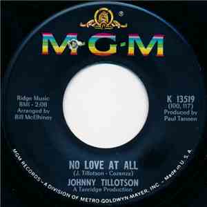 Johnny Tillotson - No Love At All / What Am I Gonna Do? download free