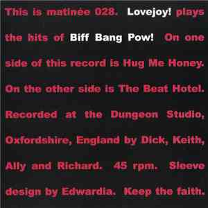 Lovejoy! - Plays The Hits Of Biff Bang Pow! download free