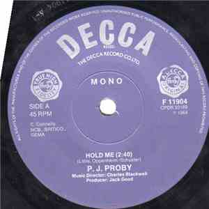 P.J. Proby - Hold Me download free