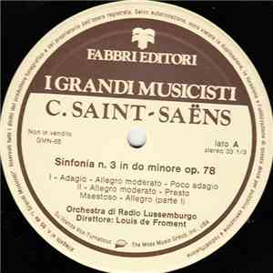 Saint-Saëns, Orchestra Di Radio Lussemburgo, Louis De Froment - Sinfonia N.3 Op. 78 / Enrico VIII download free