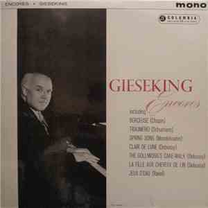 Walter Gieseking - Encores download free